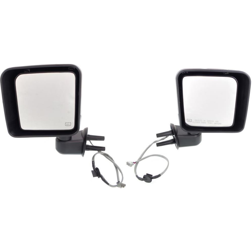 ミラー New CH1320389, CH1321389 Door Mirror Set for Jeep Wrangler 2014-2014 新しいCH1320389、CH1321389ジープラングラー2014-2014用のドアミラーセット 【並行輸入品】