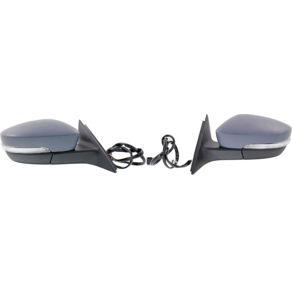 ミラー New VW1321145, VW1320145 Door Mirror Set for Volkswagen Passat 2012-2014 新しいVW1321145、VW1320145フォルクスワーゲン・パサート・2012-2014用ドアミラーセット 【並行輸入品】