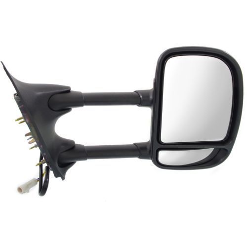ミラー For F-350 Super Duty 99-02, Passenger Side Mirror, Textured Black F-350スーパーDuty 99-02の場合、助手席側ミラー、テクスチャードブラック 【並行輸入品】