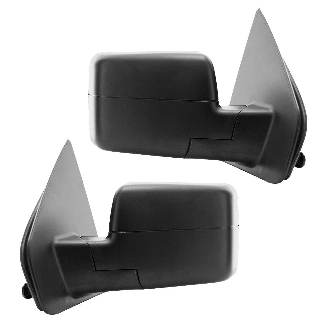 ミラー New Set of 2 Power Heated Door Mirrors Black LH RH for Ford F-150 2004-2006 Pair パワーヒートドアミラーの新しいセットブラックLH RH for Ford F-150 2004-2006ペア 【並行輸入品】