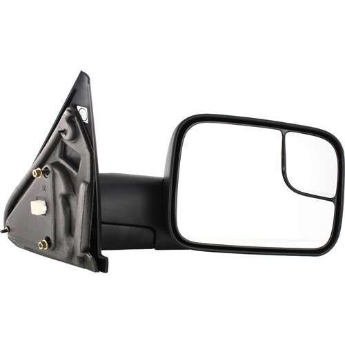 ミラー For Ram 2500 04-09, Passenger Side Mirror, Textured Black Ram 2500 04-09の場合、助手席側ミラー、テクスチャードブラック 【並行輸入品】