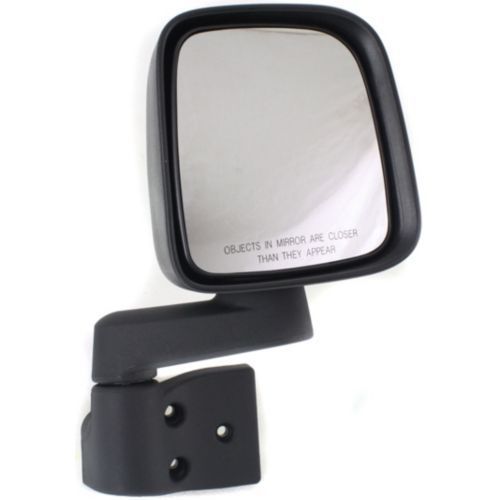 ミラー For Wrangler 03-06, Passenger Side Mirror, Textured Black Wrangler 03-06、Passenger Side Mirror、テクスチャードブラック 【並行輸入品】
