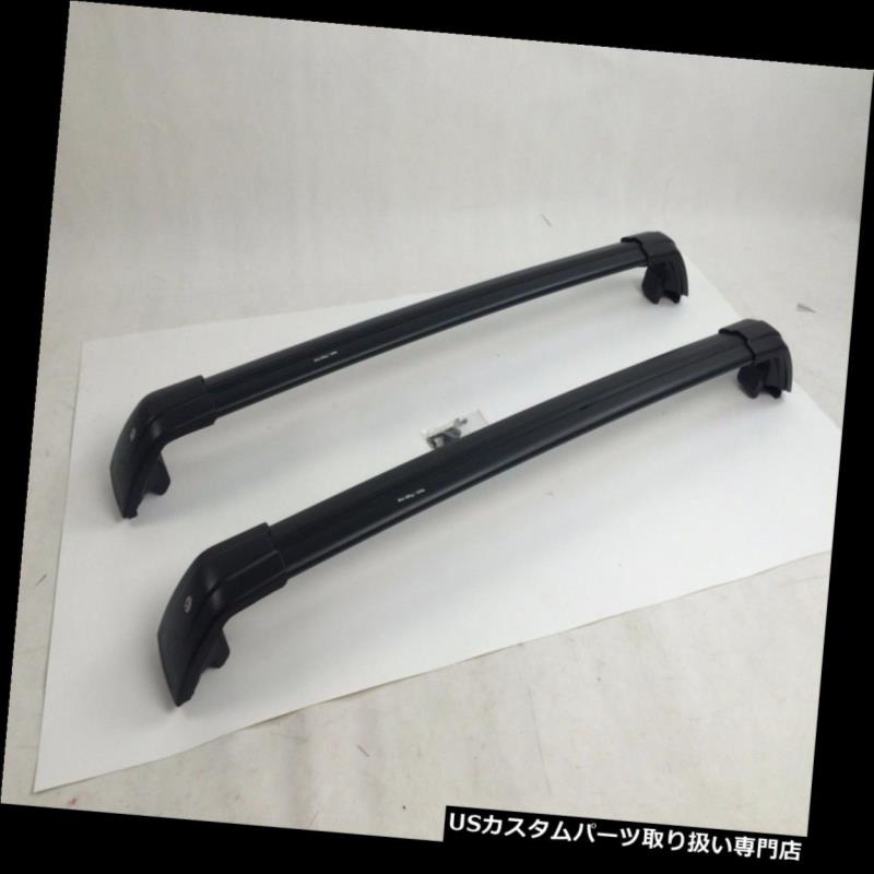 キャリア Mitsubishi Outlander 2016 2017ルーフラッククロスバー用ブラックフィット Black fit for Mitsubishi Outlander 2016 2017 roof racks cross bars 【並行輸入品】｜カスタムパーツ WORLD倉庫