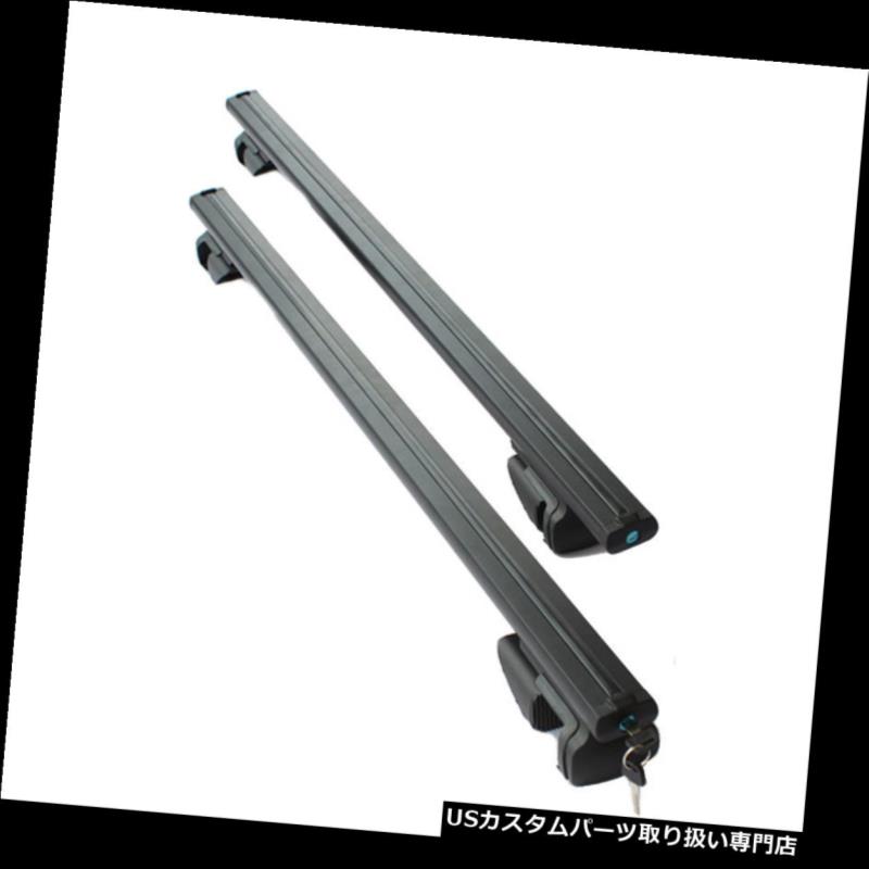キャリア 2xForスバルXV 2012-2016ブラックアルミ合金クロスバールーフカーゴ荷物ラック 2xFor Subaru XV 2012-2016 Black Aluminum alloy Cross Bar Roof Cargo Luggage Rack 【並行輸入品】 42,108円