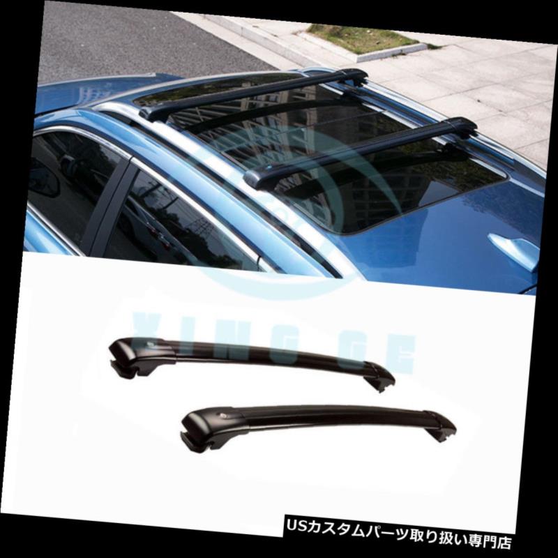 キャリア プジョー2008 3008 4008黒のための合金の上部の貨物運送人の十字バーのルーフラック Alloy Upper Cargo Carrier Cross Bar Roof Racks For Peugeot 2008 3008 4008 Black 【並行輸入品】｜カスタムパーツ WORLD倉庫