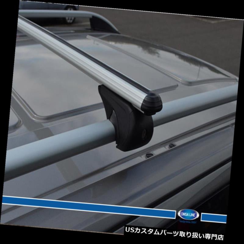 キャリア フィットスバルフォレストアルミニウムトップルーフラッククロスバーレールロック可能2014-2018 FIT SUBARU FORESTER ALUMINUM TOP ROOF RACK CROSS BARS RAILS LOCKABLE 2014-2018 【並行輸入品】