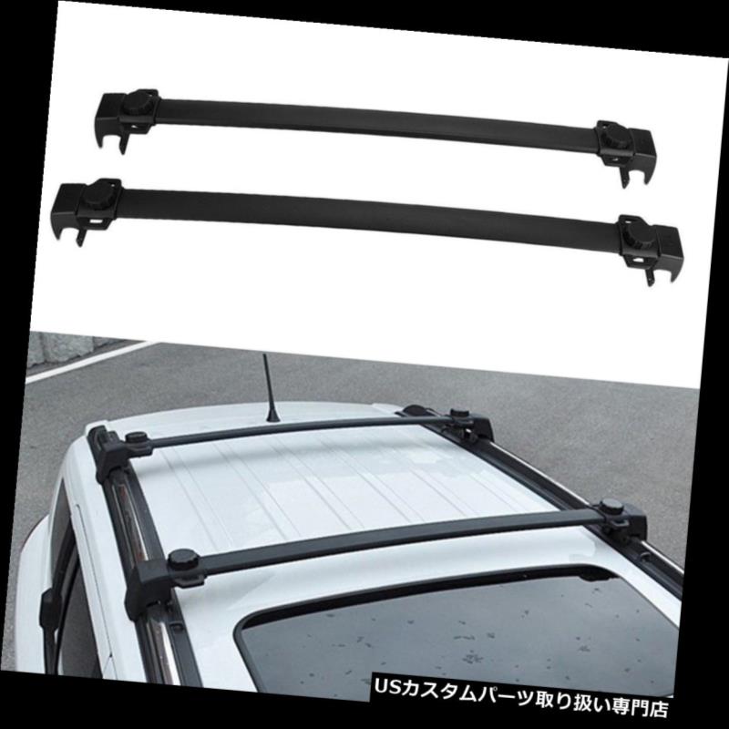 キャリア 2017 2018工場OEスタイルルーフラッククロスバー荷物キャリア用ジープコンパス 2017 2018 Factory OE Style Roof Rack Cross Bars Luggage Carrier For Jeep Compass 【並行輸入品】