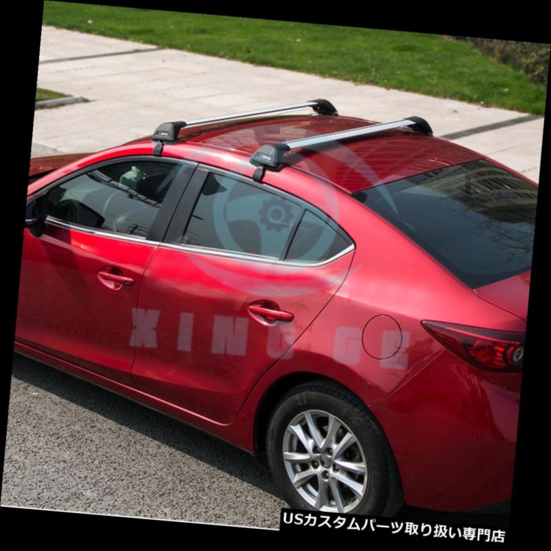 キャリア ベンツスマート2004年-2017年のセットアルミ合金荷物キャリアルーフラッククロスバー Set Aluminum Alloy Luggage Carrier Roof Racks Cross Bar For Benz Smart 2004-2017 【並行輸入品】