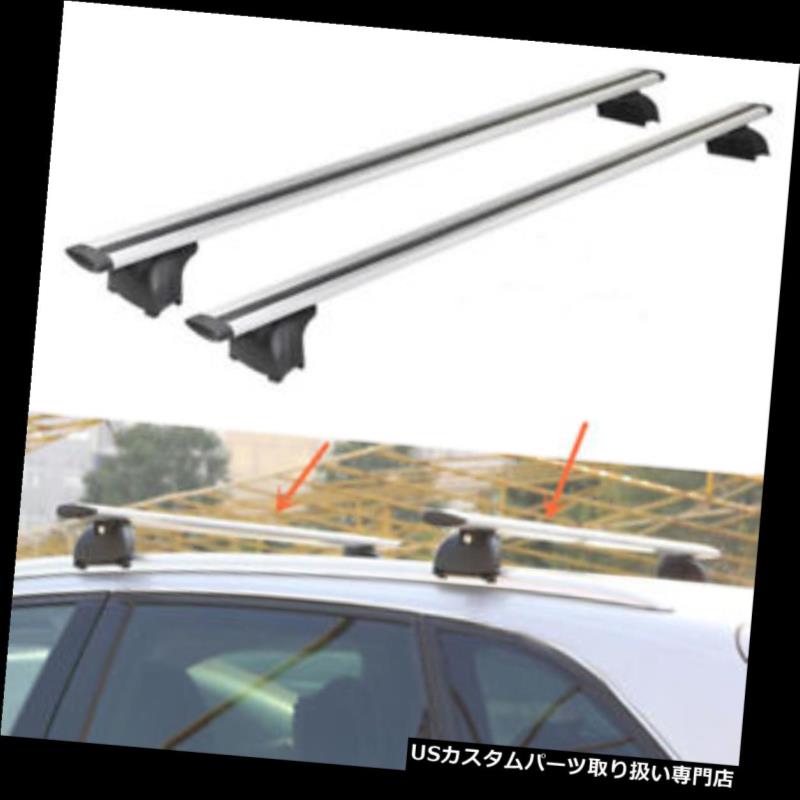 キャリア ホンダフィットジャズ2009-2015年のための2 *アルミ合金のクロスバーの屋根の貨物荷物の棚 2*Aluminum alloy Cross Bar Roof Cargo Luggage Rack For HONDA FIT JAZZ 2009-2015 【並行輸入品】|カスタムパーツ WORLD倉庫