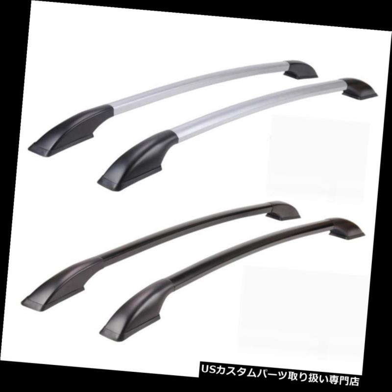 キャリア プジョー206アルミカートップルーフラッククロスバー荷物キャリア用 For Peugeot 206 Aluminium Car Top Roof Rack Cross Bars Luggage Carrier 【並行輸入品】
