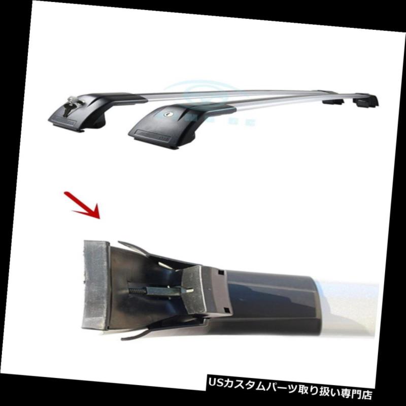キャリア ポルシェマカン2014-2016 2PCSのための荷物の棚アルミニウム十字バーの屋根の貨物 Luggage Rack Aluminum Cross Bar Roof Cargo For Porsche Macan 2014-2016 2PCS 【並行輸入品】｜カスタムパーツ WORLD倉庫