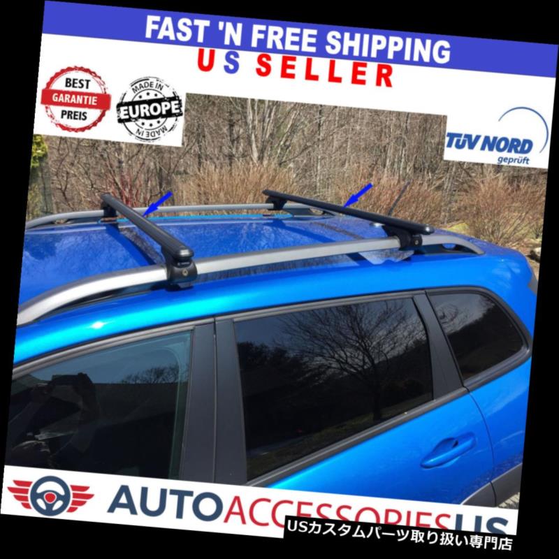 キャリア JEEP RENEGADE 2015-2018車の上クロスバークロスバーブラックアルミ調整可能 JEEP RENEGADE 2015-2018 CAR TOP CROSS BAR CROSSBAR BLACK ALUMINUM ADJUSTABLE 【並行輸入品】