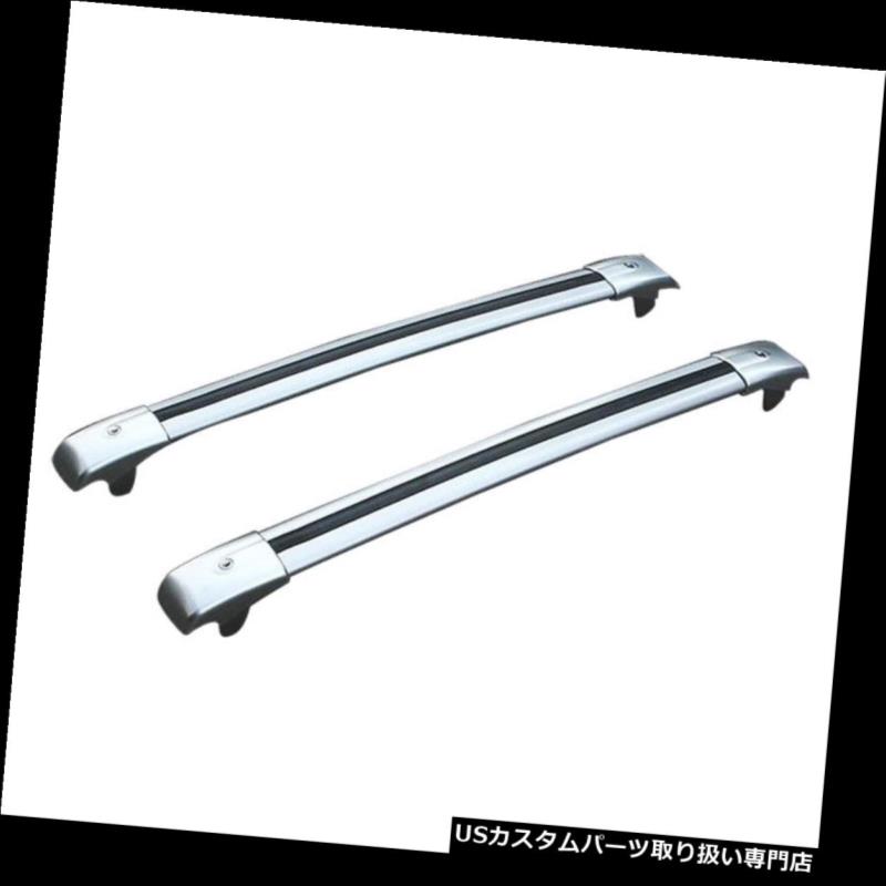 キャリア Porsche cayenne 2011-2016ラゲッジラックシルバーアルミクロスバールーフカーゴ用 For Porsche cayenne 2011-2016 Luggage Rac Silvery Aluminum Cross Bar Roof Cargo 【並行輸入品】|カスタムパーツ WORLD倉庫