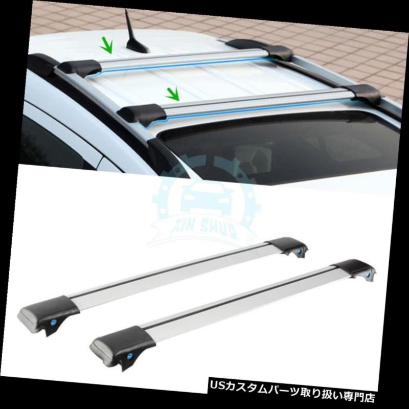 キャリア 1セットアルミ合金車のクロスバーラックは、ホンダクロスツアー2011-2016に適合 1Set Aluminum Alloy Car Crossbar Racks Fit For Honda Crosstour 2011-2016 【並行輸入品】