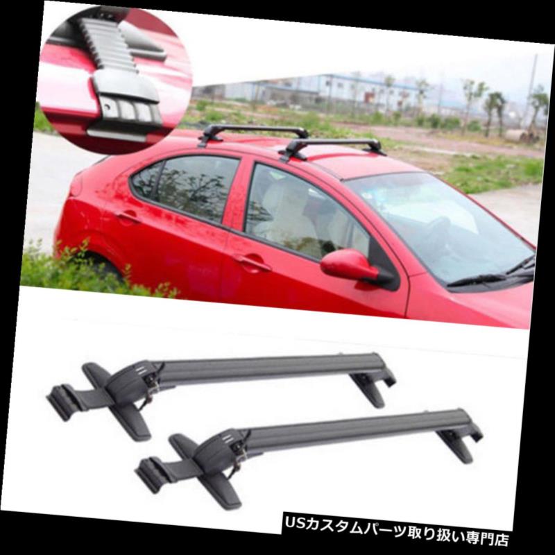 キャリア シボレーアベオ用2010-2016カーゴトップラックサイドレールクロスバー荷物キャリー For Chevrolet Aveo 2010-2016 Cargo Top Rack Side Rails Cross Bars Luggage Carrie 【並行輸入品】