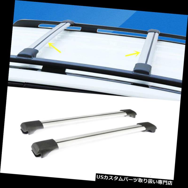 キャリア トヨタランドクルーザー2008-2016オートトップルーフラッククロスバー荷物キャリア用 For Toyota Land Cruiser 2008-2016 Auto Top Roof Rack Cross Bars Luggage Carrier 【並行輸入品】
