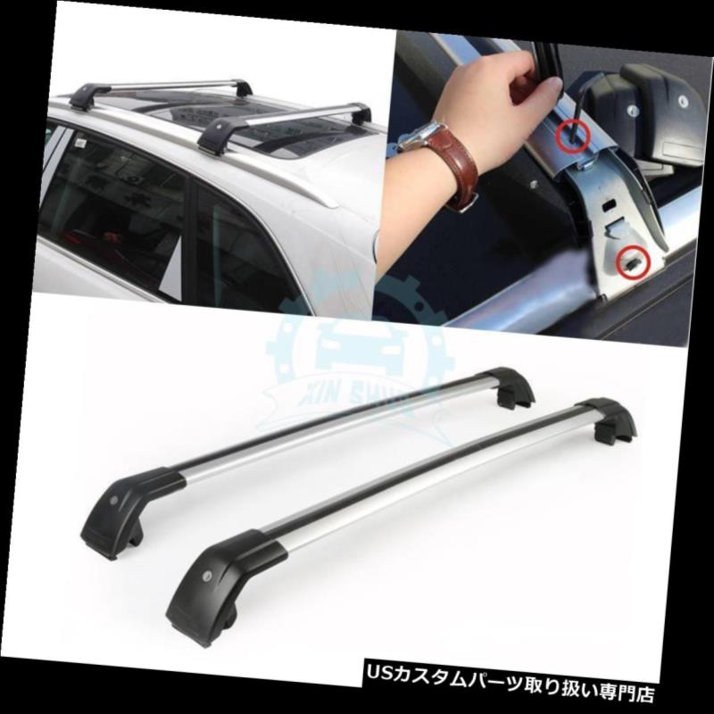 キャリア Tiguan 2010-2016のために合うアルミ合金のルーフラッククロスバー Aluminum alloy Roof Rack Cross Bars Fit For Tiguan 2010-2016 【並行輸入品】