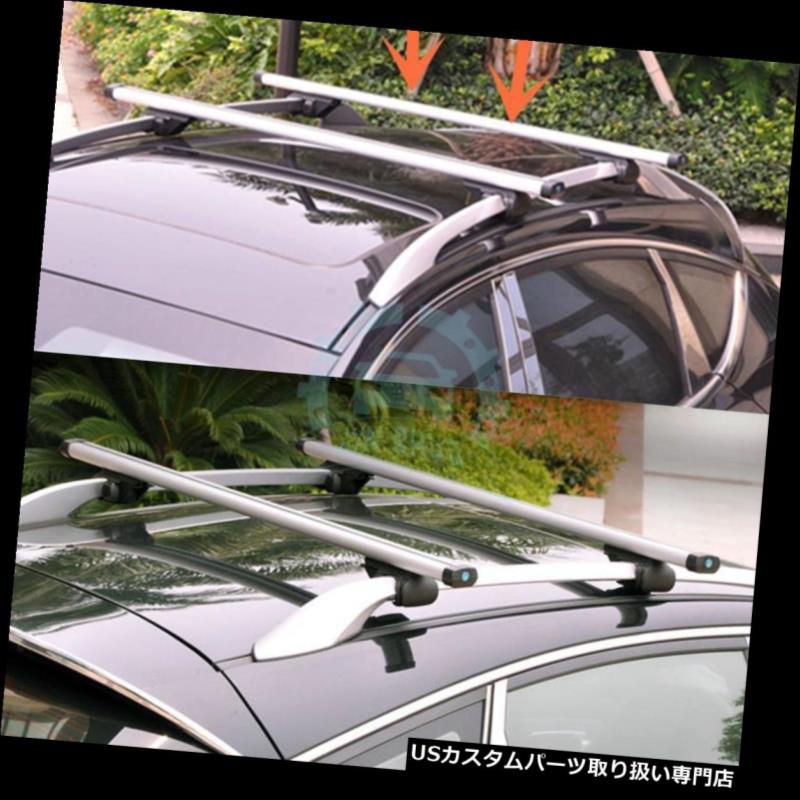 キャリア Tiguan 2010-2016アルミ合金ルーフラック用2本の自動車部品フィット 2pcs Auto Part Fit For Tiguan 2010-2016 Aluminum alloy Roof Rack 【並行輸入品】｜カスタムパーツ WORLD倉庫