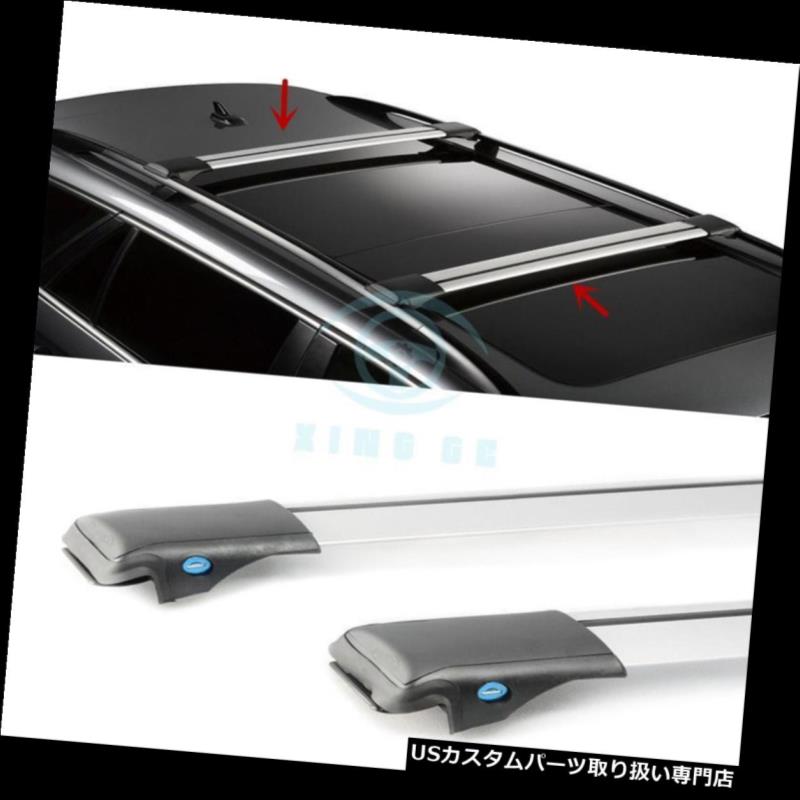 キャリア 日産エクストレイル2008-2016アルミ合金クロスバールーフカーゴ荷物ラック用2倍 2x For Nissan X-TRAIL 2008-2016 Aluminum alloy Cross Bar Roof Cargo Luggage Rack 【並行輸入品】|カスタムパーツ WORLD倉庫