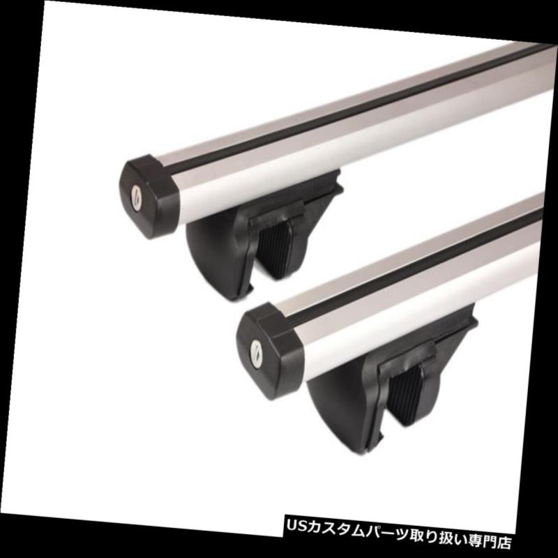 キャリア Tiguan 10-16アルミ合金クロスバールーフカーゴ荷物ラックにフィット Fit For Tiguan 10-16 Aluminum Alloy Cross Bar Roof Cargo Luggage Rack 【並行輸入品】