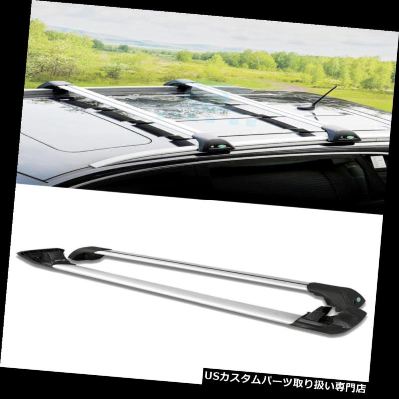 キャリア キャデラックSRXパノラマサンルーフシルバークロスバールーフカーゴラック Fit For Cadillac SRX Panoramic sunroofSilvery Cross Bar Roof Cargo Luggage Rack 【並行輸入品】｜カスタムパーツ WORLD倉庫