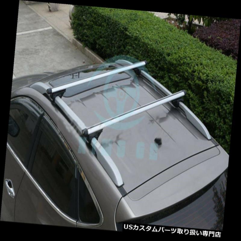 キャリア トヨタRAV4 2009-2015年のための2pcs合金の貨物運送業者のクロスバーのルーフラックシルバー 2pcs Alloy Cargo Carrier Cross Bars Roof Racks Silver For Toyota RAV4 2009-2015 【並行輸入品】