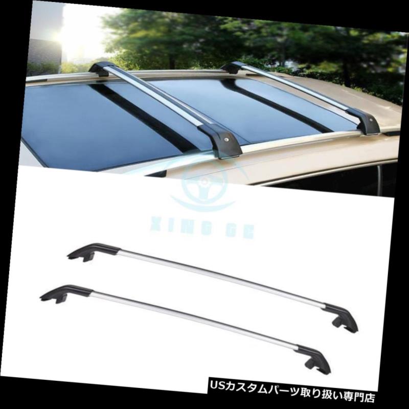 キャリア Buick Envision 2008-2016アルミクロスバールーフカーゴ荷物ラック用1セット 1set For Buick Envision 2008-2016 Aluminum Cross Bar Roof Cargo Luggage Rack 【並行輸入品】