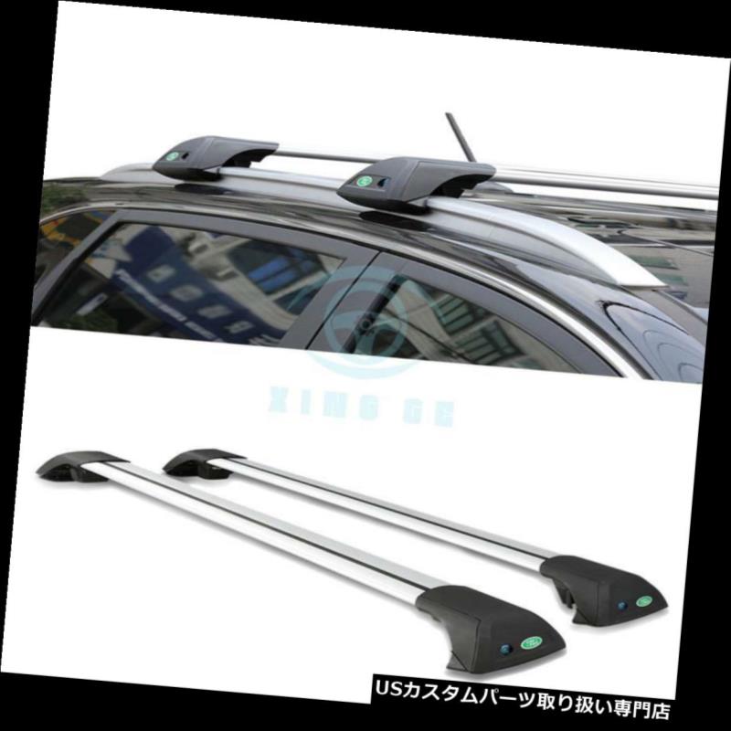 キャリア ホンダシビック2005-2016銀色のアルミニウムクロスバーの屋根の貨物荷物の棚のための適合 Fit For HONDA CIVIC 2005-2016 Silvery Aluminum Cross Bar Roof Cargo Luggage Rack 【並行輸入品】 48,840円