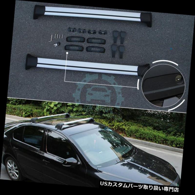 キャリア フォルクスワーゲンのポロ2009-2016cのための自動2Xアルミ合金のルーフラッククロスバー Auto 2X Aluminum alloy Roof Rack Cross Bars For Volkswagen polo 2009-2016c 【並行輸入品】 48,840円