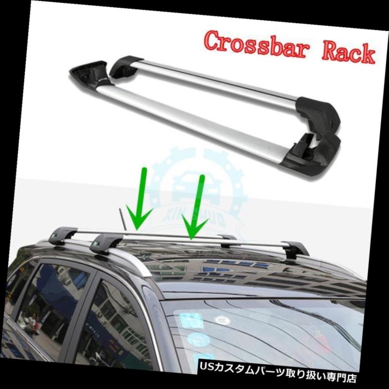 キャリア VWフォルクスワーゲンTouareg 2006?2016年のための2Xアルミ合金のルーフラッククロスバー 2X Aluminum alloy Roof Rack Cross Bars For VW Volkswagen Touareg 2006~2016 【並行輸入品】｜カスタムパーツ WORLD倉庫