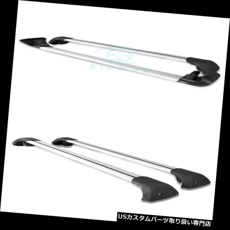 キャリア スバルXV 2012-2016 1セットアルミクロスバールーフカーゴ荷物ラック For Subaru XV 2012-2016 1set Aluminum Cross Bar Roof Cargo Luggage Rack 【並行輸入品】