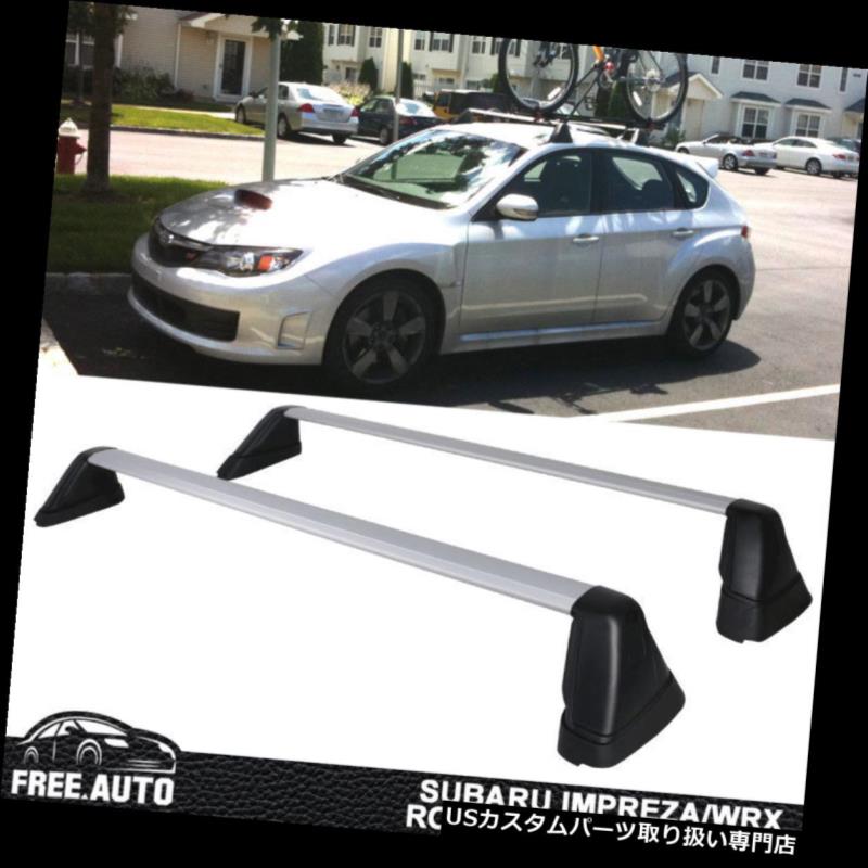 キャリア 08-14スバルインプレッサWRX STi OEスタイルルーフラッククロスバーペア Fits 08-14 Subaru Impreza WRX STi OE Style Roof Rack Cross Bar pairs 【並行輸入品】|カスタムパーツ WORLD倉庫