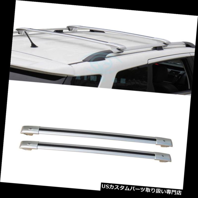 キャリア スバルフォレスター2008-2016アルミクロスバールーフカーゴ荷物ラック用1セット 1set For Subaru Forester 2008-2016 Aluminum Cross Bar Roof Cargo Luggage Rack 【並行輸入品】