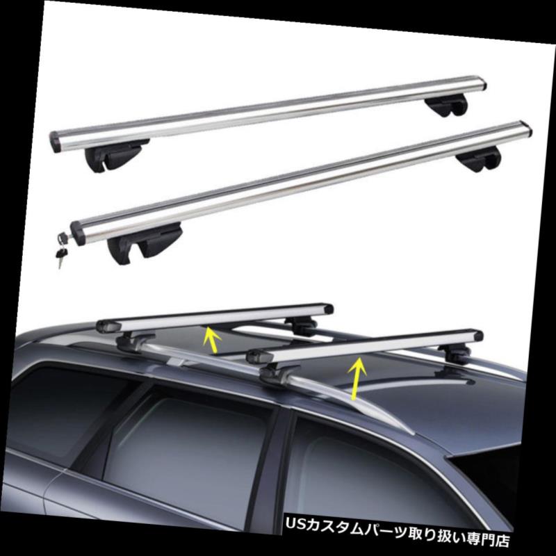 キャリア スバルフォレスター2008-2016用カートップルーフラッククロスバー荷物キャリアボード For Subaru Forester 2008-2016 Car Top Roof Rack Cross Bar Luggage Carrier Boards 【並行輸入品】