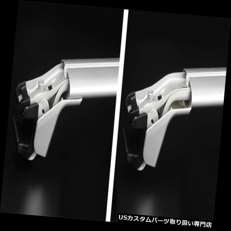 キャリア キャデラックSRXのための1セットフィット銀色のアルミニウムクロスバーの屋根の貨物荷物の棚 1Set Fit Silvery Aluminum Cross Bar Roof Cargo Luggage Rack For Cadillac SRX 【並行輸入品】