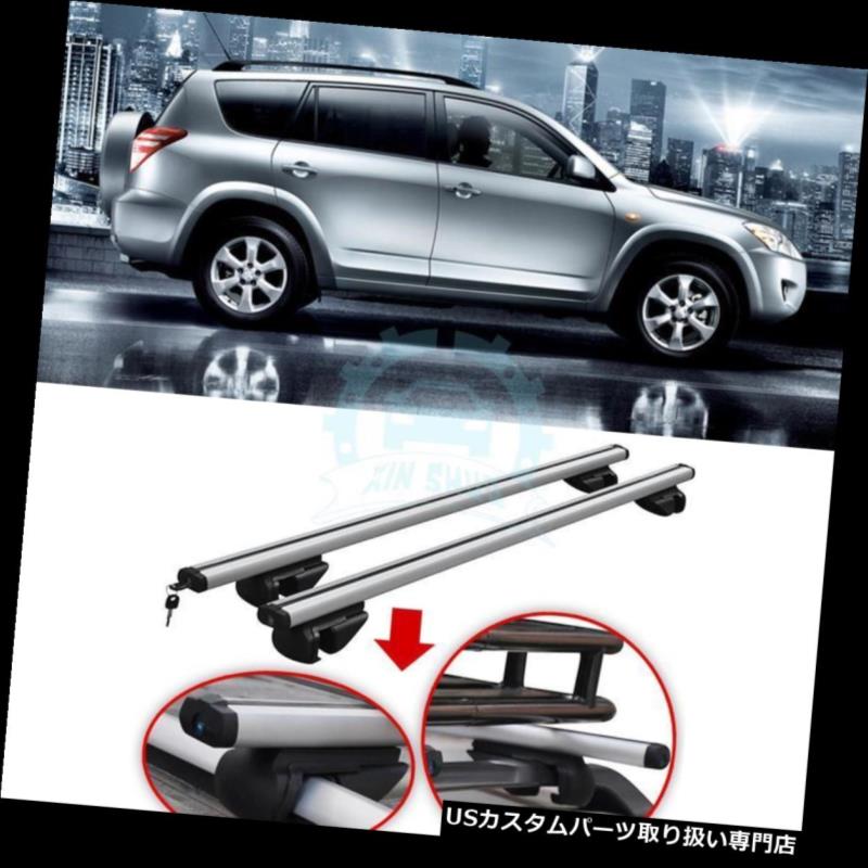 キャリア トヨタRAV-4 1996-2012車のルーフラックバー高品質2本にフィット Fit For Toyota RAV-4 1996-2012 Car Roof Rack Bar High Quality 2pcs 【並行輸入品】｜カスタムパーツ WORLD倉庫