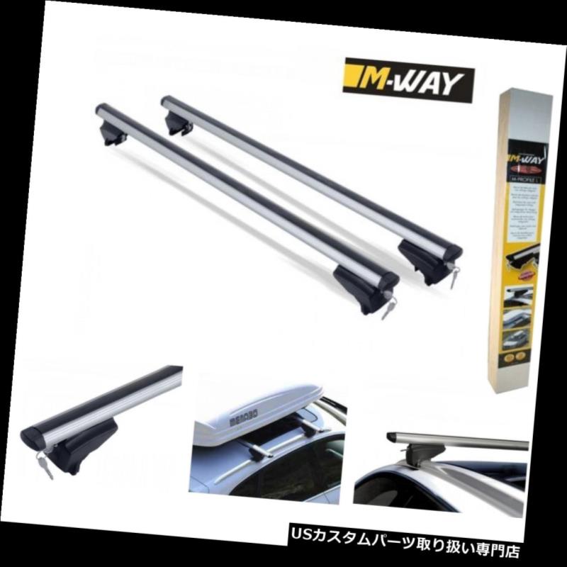 キャリア ロックルーフラックアルミクロスバーはBMWシリーズX 3 E 25 2010 - 2014に適合 Locking Roof Rack Aluminium Cross Bars fits BMW Series X3 E25 2010 - 2014 【並行輸入品】