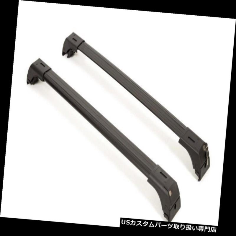 キャリア フィットヒュンダイタクソンブラックトップルーフラッククロスバークロスレールロック可能2015> UP FIT HYUNDAI TUCSON BLACK TOP ROOF RACK CROSS BAR CROSS RAILS LOCKABLE 2015>UP 【並行輸入品】|カスタムパーツ WORLD倉庫
