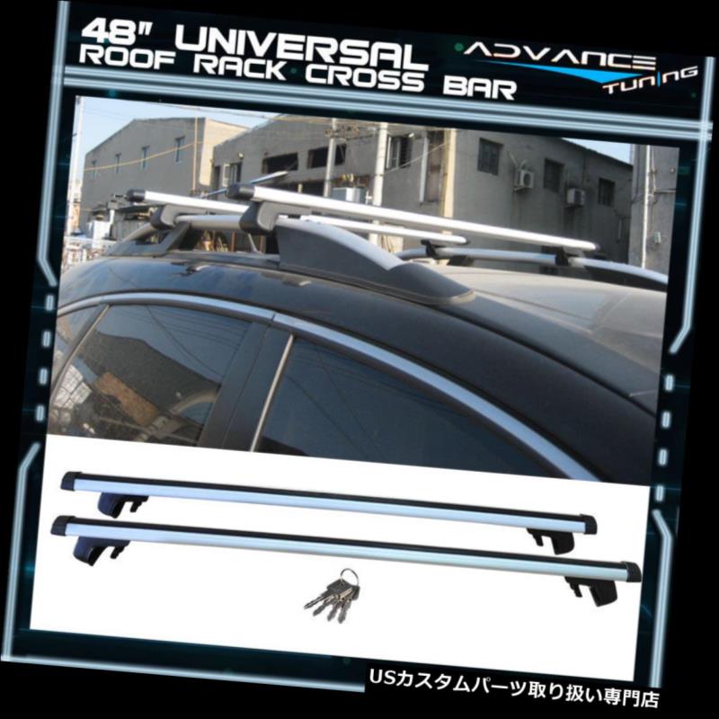 キャリア 48 120CMアルミトップルーフラッククロスバーロックアジャスタブルクランプ 48 120CM Aluminum Top Roof Rack Cross Bar Lock Adjustable Clamps 【並行輸入品】 26,956円
