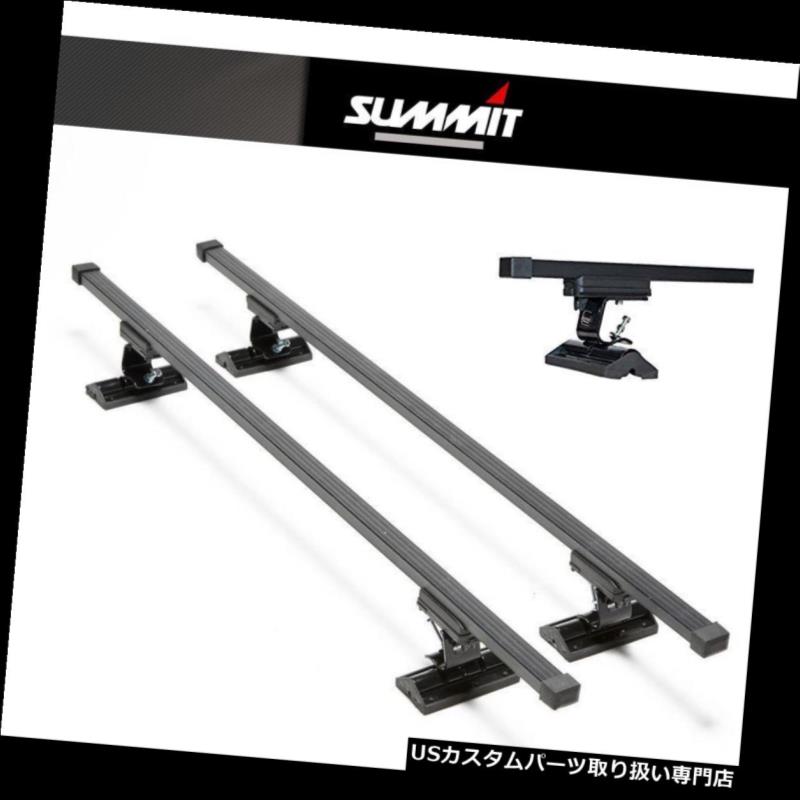 キャリア 固定点が付いているBMW 1シリーズE87 2004-2011 5ドアのために置かれるルーフラッククロスバー Roof Rack Cross Bars Set For BMW 1 Series E87 2004-2011 5 Door With Fix Point 【並行輸入品】