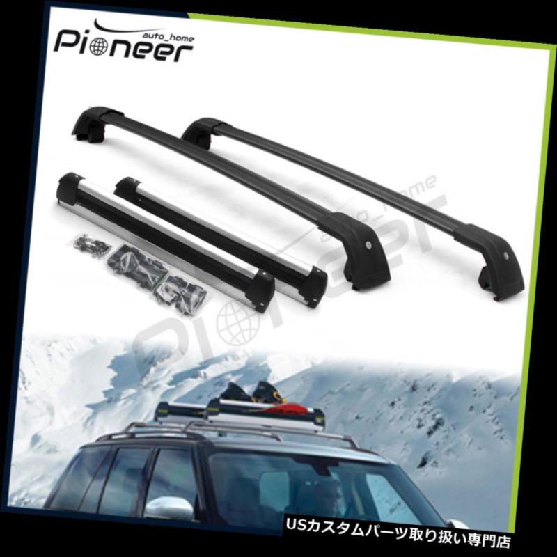 キャリア ランドローバーレンジローバースポーツ2014-2019スキースノーボードルーフラッククロスバーにフィット Fits Land Rover Range Rover Sport 2014-2019 Ski Snowboard Roof Racks Cross Bars 【並行輸入品】|カスタムパーツ WORLD倉庫
