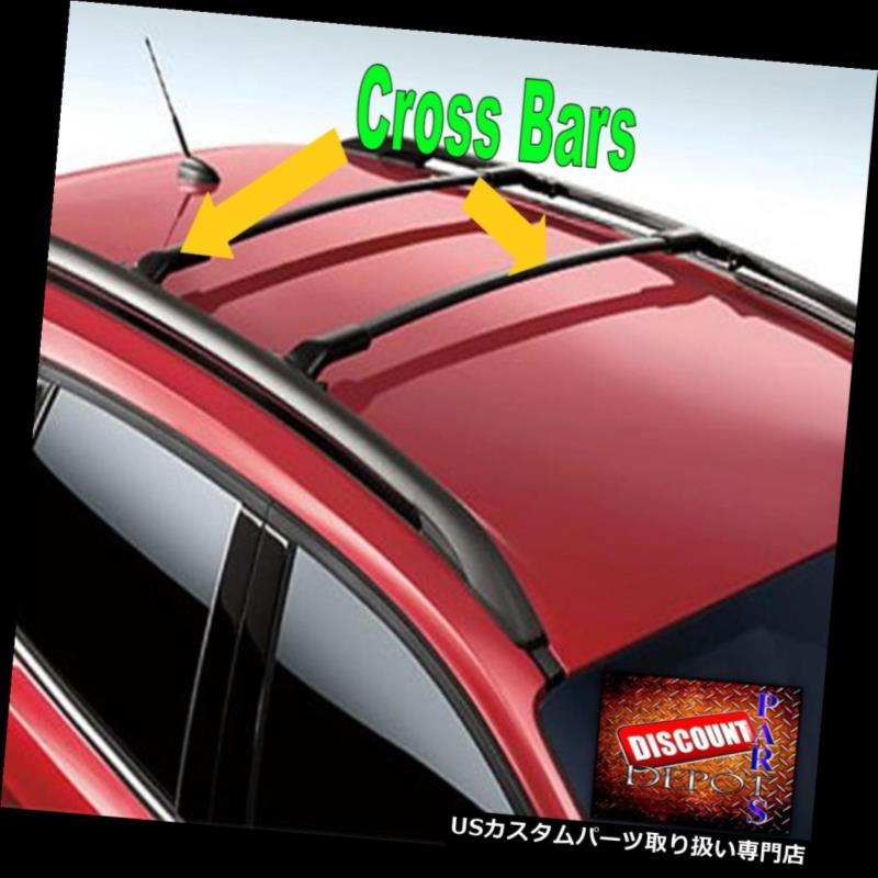 キャリア 2013 2014エスケープファクトリー本物のブラックルーフラッククロスバーセット2ボックス2015の新機能 2013 2014 Escape Factory Genuine Black Roof Rack Cross Bar Set 2 New in box 2015 【並行輸入品】｜カスタムパーツ WORLD倉庫