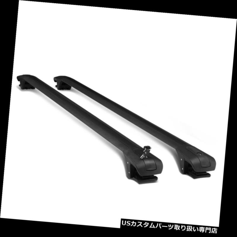 キャリア 2PCSアルミルーフラッククロスバー+車両用ロックW / 0.75 \