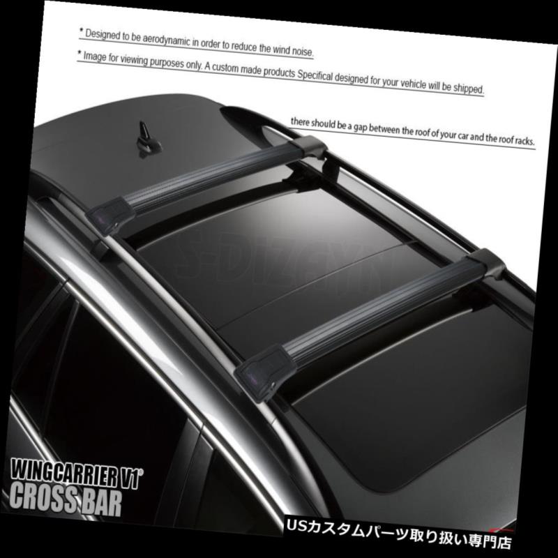 キャリア FORD KUGA ESCAPE 2008-2013クロスバートップクロスレール固定式アジャスタブル FORD KUGA ESCAPE 2008-2013 CROSS BARS TOP CROSS RAILS LOCKABLE ADJUSTABLE 【並行輸入品】｜カスタムパーツ WORLD倉庫