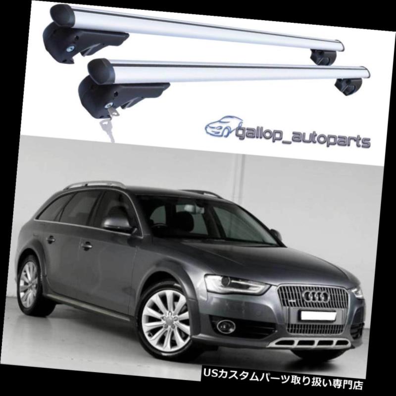 楽天市場】キャリア アルミルーフラッククロスバーフィットアウディA4 