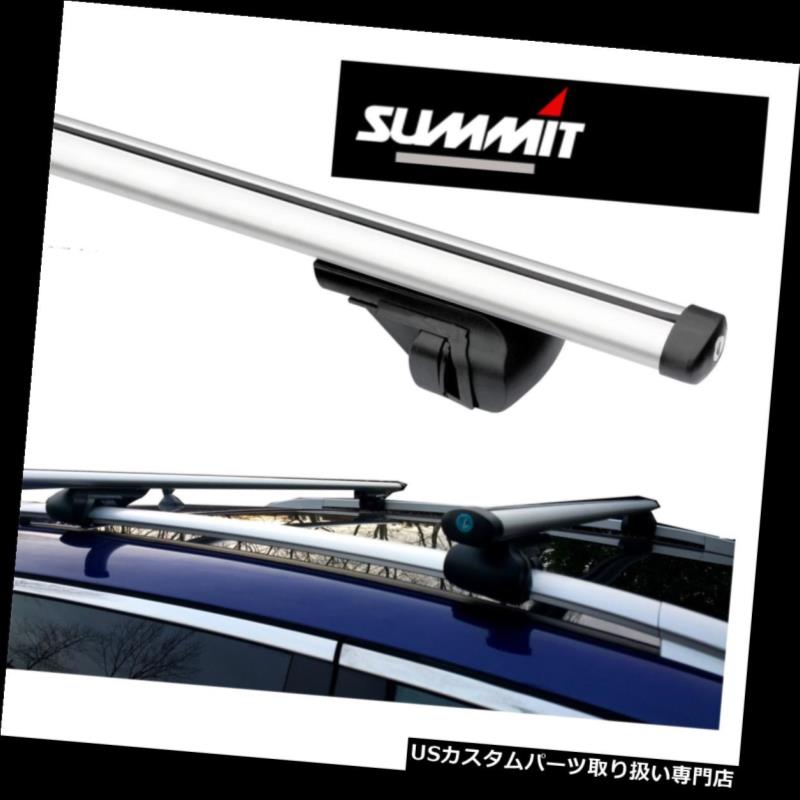 キャリア クロスバールーフラックアルミロックはフォルクワーゲンVWクロスポロ2006-2013に適合 Cross Bars Roof Rack Aluminium Locking fits Volkwagen VW Cross Polo 2006-2013 【並行輸入品】