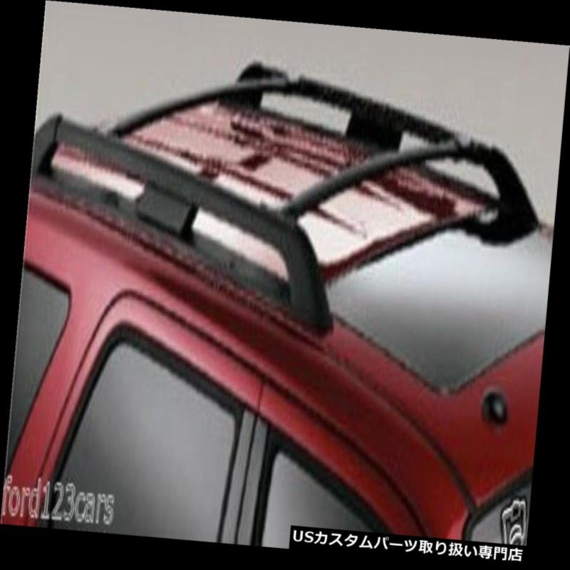 キャリア 08-12フォードエスケープ& A マーキュリーマリナールーフクロスバーブラックOEM新9L8Z7855100AA 08-12 Ford Escape & Mercury Mariner Roof Cross Bars BLACK OEM NEW 9L8Z7855100AA 【並行輸入品】|カスタムパーツ WORLD倉庫