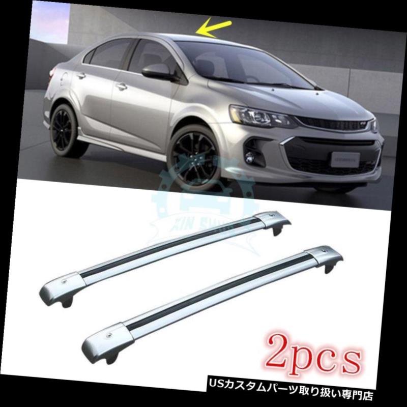 キャリア シボレーTraxのための2本のアルミニウム車の屋根のキャリアの荷物の棚の改装 2pcs Aluminium Car Roof Carriers Luggage Rack Retrofit For Chevrolet Trax 【並行輸入品】