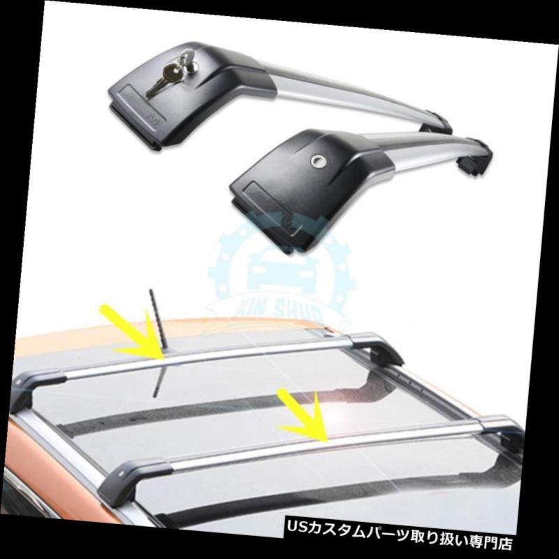 キャリア 1ペアルーフキャリアオーバーヘッド荷物ラックトリムベンツGLC200 GLC260 2015-2016 1 Pair Roof Carriers Overhead Luggage Rack Trim For Benz GLC200 GLC260 2015-2016 【並行輸入品】