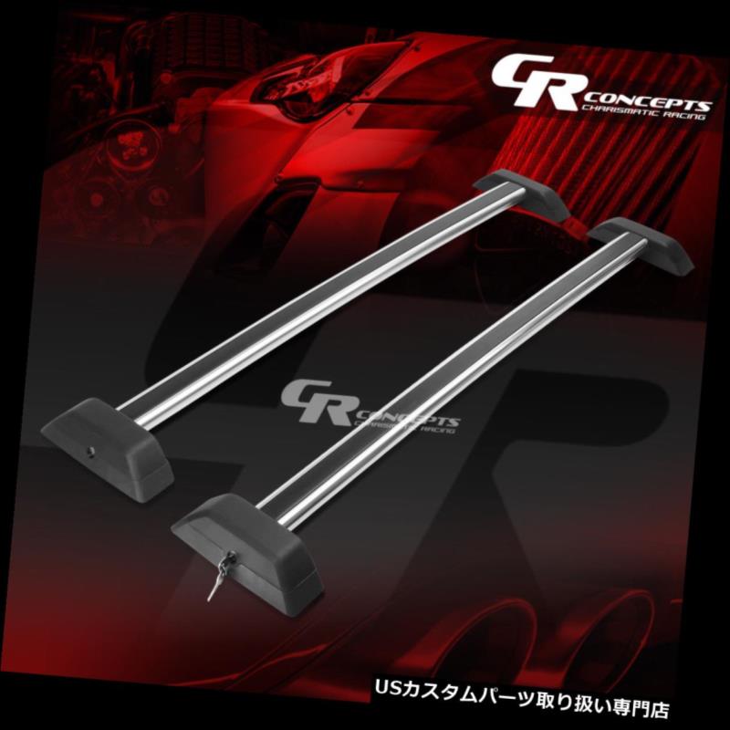 キャリア 06-10ハマーH3 / H3Tのための黒いOEスタイルトップクロスバーラゲージ/バッグカーゴエアロレール BLACK OE STYLE TOP CROSSBAR LUGGAGE/BAG CARGO AERO RAIL FOR 06-10 HUMMER H3/H3T 【並行輸入品】